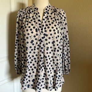Anna Glover x H&M designer collab blouse